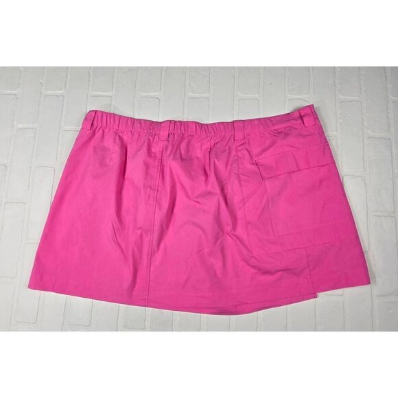 Future Collective Pink Wrap Skirt Size 24 Plus - Picture 2 of 3